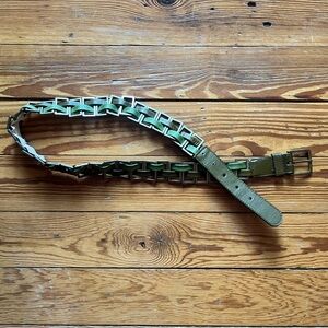 Vintage Gail Labelle Genuine Leather Belt